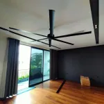 Quạt trần Industrial 100 màu đen 2.54m – ảnh 4