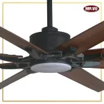 Quạt trần Mega Pro 8 cánh 1.82m có đèn LED – ảnh 6